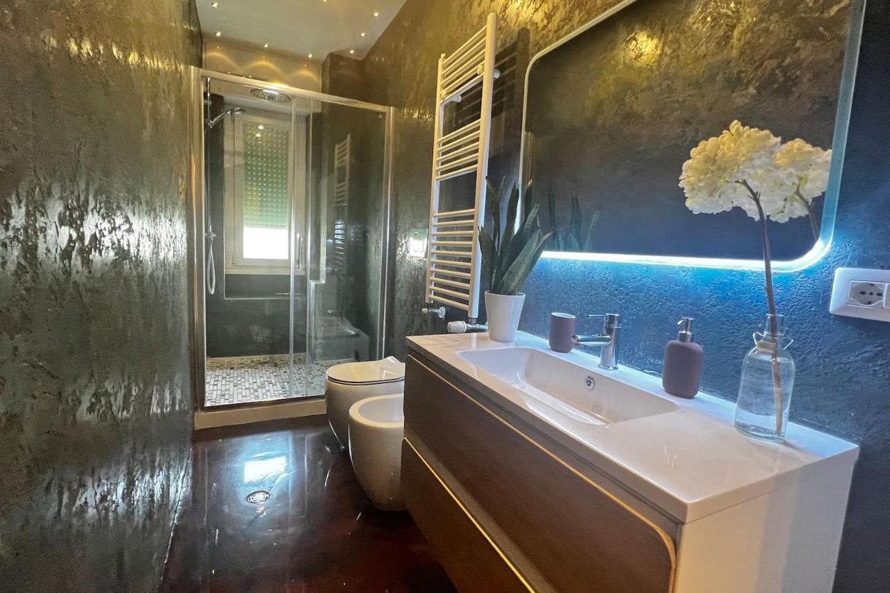 Prestigioso Trilocale Sui Navigli Con A/C & Wi-Fi Daire Milano Dış mekan fotoğraf