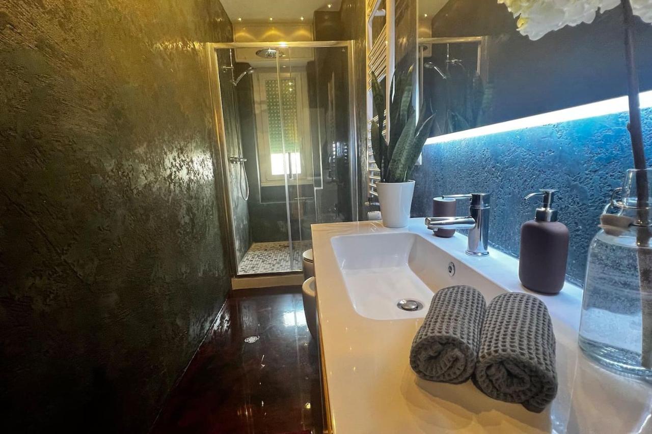 Prestigioso Trilocale Sui Navigli Con A/C & Wi-Fi Daire Milano Dış mekan fotoğraf